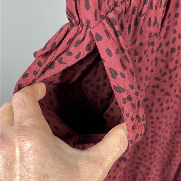 Rails Elegant Burgundy Jumpsuit - Picture 4 of 9